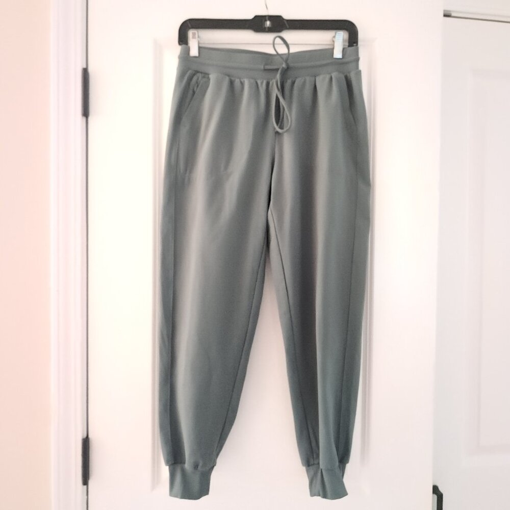 EUC Rachel Zoe Womens Small Sea Green Elastic Waist Drawstring Jogger Pant